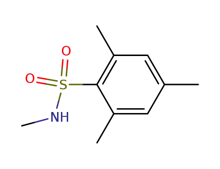Molecular Structure of 106003-69-4 (Benzenesulfonamide, N,2,4,6-tetramethyl-)