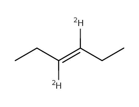 Molecular Structure of 446055-01-2 (trans-3,4-dideuteriohex-3-ene)