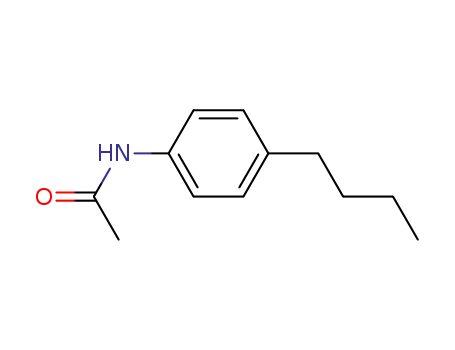Molecular Structure of 3663-20-5 (N1-(4-BUTYLPHENYL)ACETAMIDE)