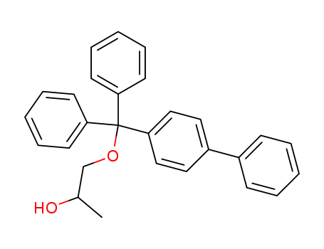 2-Propanol, 1-([1,1'-biphenyl]-4-yldiphenylmethoxy)-