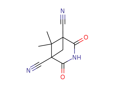 6,6-dimethyl-2,4-dioxo-3-aza-norpinane-1,5-dicarbonitrile