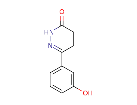 Molecular Structure of 39499-64-4 (6-(3-hydroxyphenyl)-4,5-dihydro-3(2H)-pyridazinone)