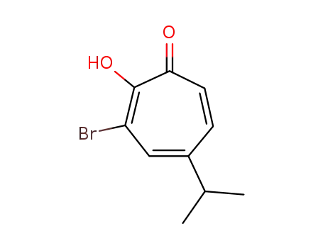 Molecular Structure of 2891-67-0 (3-bromo-5-isopropyl-tropolone)