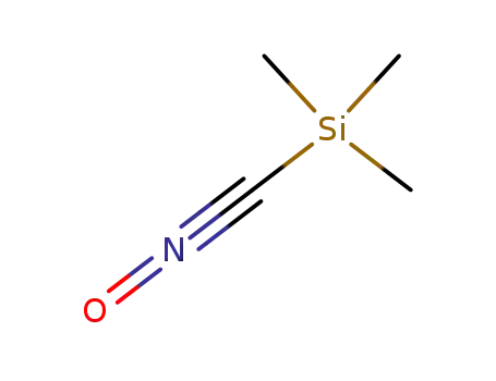 Molecular Structure of 84405-51-6 (Trimethylsilanecarbonitrile oxide)