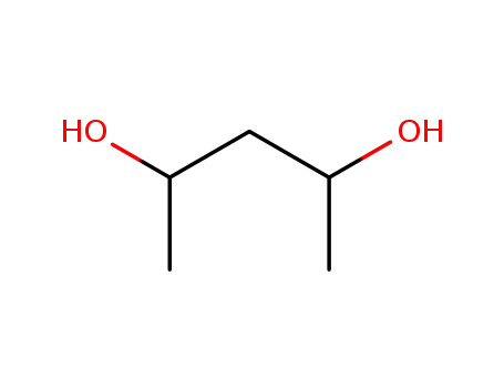 Molecular Structure of 625-69-4 (2,4-Pentanediol)