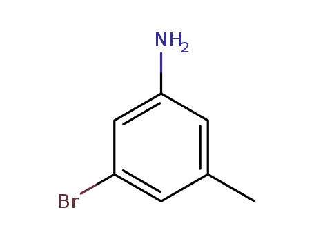 Molecular Structure of 74586-53-1 (3-bromo-5-methylaniline)