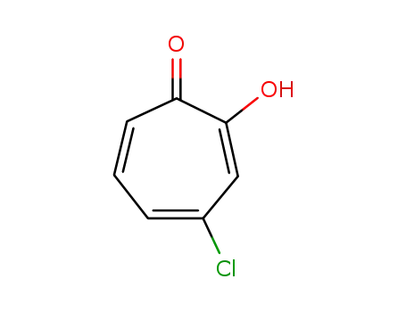 Molecular Structure of 698-48-6 (2-hydroxy-4-chloro-2,4,6-cycloheptatrien-1-one)