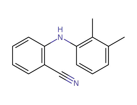 Molecular Structure of 13481-67-9 (2-[(2,3-dimethylphenyl)amino]benzonitrile)