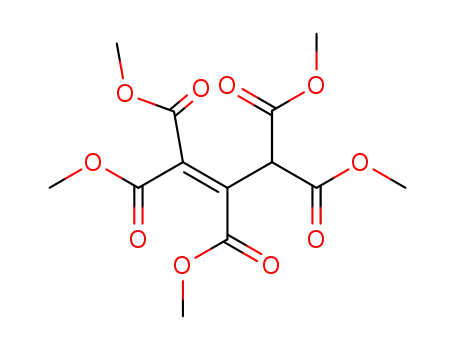Molecular Structure of 872823-24-0 (propene-1,1,2,3,3-pentacarboxylic acid pentamethyl ester)