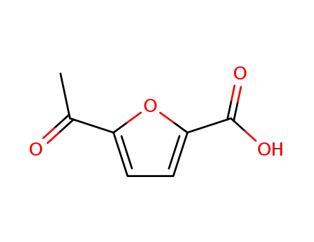 Molecular Structure of 13341-77-0 (2-acetyl-5-furancarboxylic acid)