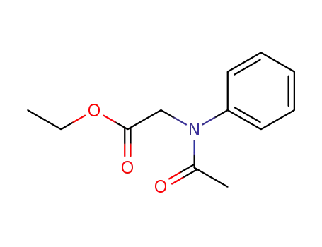 Molecular Structure of 83949-33-1 (ethyl N-acetyl-N-phenylglycinate)