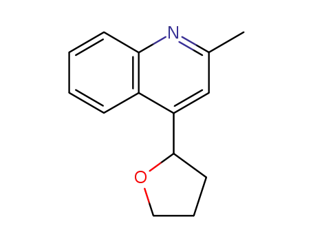 Molecular Structure of 104293-35-8 (2‐methyl‐4‐(tetrahydrofuran‐2‐yl)quinoline)