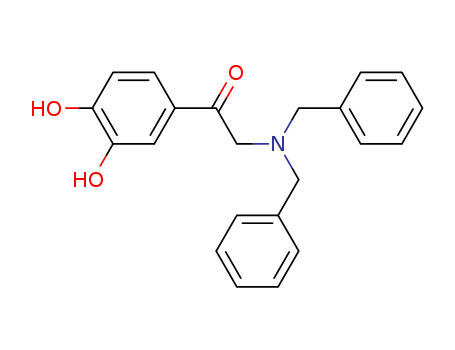 2-dibenzylamino-1-(3,4-dihydroxy-phenyl)-ethanone