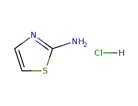 Molecular Structure of 6142-05-8 (2-AMINOTHIAZOLE HYDROCHLORIDE)