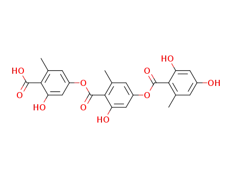 Molecular Structure of 548-89-0 (GYROPHORIC ACID)