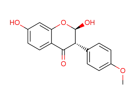Molecular Structure of 770722-02-6 (2,7-dihydroxy-4'-methoxyisoflavanone)