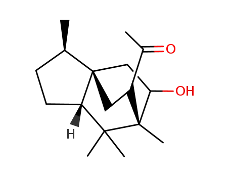 8-acetyl-11-hydroxy-2,6,6,7-tetramethyltricyclo<5.2.2.0<sup>1,5</sup>>undecane
