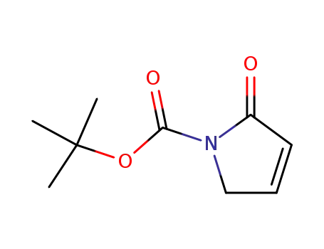 Molecular Structure of 141293-14-3 (2-OXO-2,5-DIHYDRO-PYRROLE-1-CARBOXYLIC ACID TERT-BUTYL ESTER)