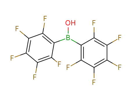 Bis(pentafluorophenyl)borinic acid