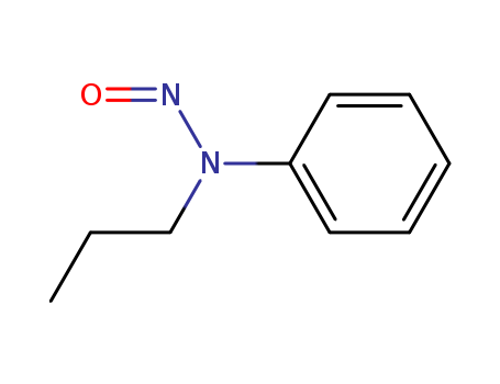 Molecular Structure of 19788-34-2 (Benzenamine, N-nitroso-N-propyl-)