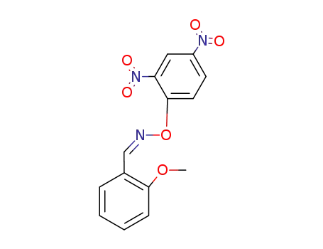 Benzaldehyde, 2-methoxy-, O-(2,4-dinitrophenyl)oxime