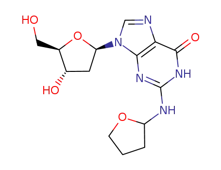 Guanosine, 2'-deoxy-N-(tetrahydro-2-furanyl)-