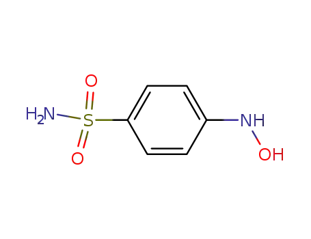 Molecular Structure of 877-67-8 (Benzenesulfonamide, 4-(hydroxyamino)- (9CI))