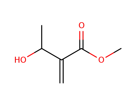 Molecular Structure of 112572-93-7 (Butanoic acid, 3-hydroxy-2-methylene-, methyl ester, (3S)-)