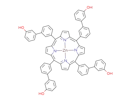 Molecular Structure of 1261272-21-2 (C<sub>68</sub>H<sub>44</sub>N<sub>4</sub>O<sub>4</sub>Zn)