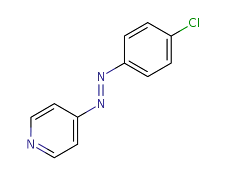 Molecular Structure of 20815-53-6 (4-(4-chlorophenylazo)pyridine)