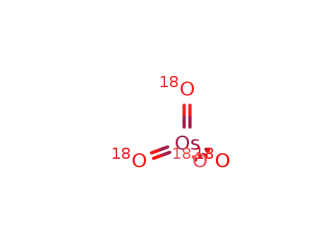 Molecular Structure of 31645-88-2 (Os<sup>(18)</sup>O<sub>4</sub>)