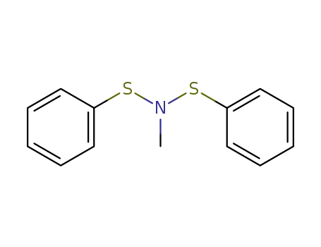 Molecular Structure of 24398-49-0 (N-Methyl-N-(phenylthio)benzenesulphenamide)