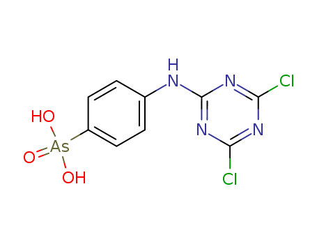 [4-[(4,6-dichloro-1,3,5-triazin-2-yl)amino]phenyl]arsonic acid