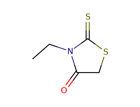 Molecular Structure of 7648-01-3 (3-ETHYLRHODANINE)