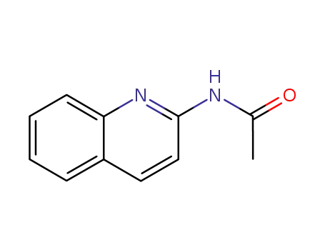 Molecular Structure of 50502-17-5 (N-Quinolin-2-yl-acetaMide)