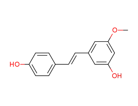 Molecular Structure of 42438-89-1 (Pinostilbene)