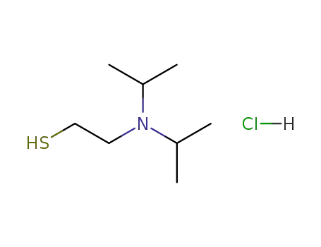 Molecular Structure of 41480-75-5 (2-DIISOPROPYLAMINOETHANETHIOL HYDROCHLORIDE)