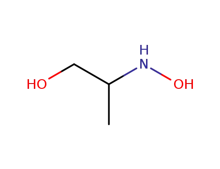 Molecular Structure of 39796-64-0 (1-Propanol, 2-(hydroxyamino)-)