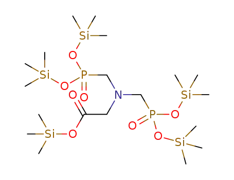 O-trimethylsilyl N,N-bis[bis(trimethylsiloxy)phosphorylmethyl]glycine