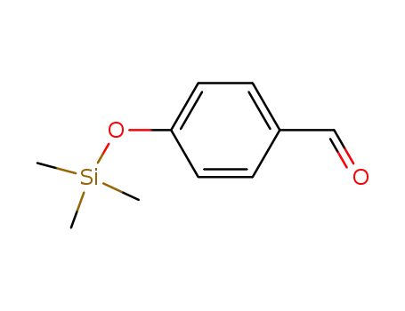 Molecular Structure of 1012-12-0 (4-(TRIMETHYLSILOXY)BENZALDEHYDE)