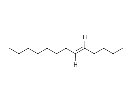Molecular Structure of 23051-84-5 (5-Tridecene, (E)-)
