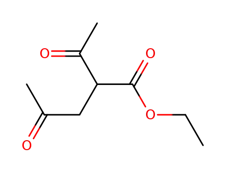 Molecular Structure of 41892-81-3 (ETHYL 2-ACETYL-4-OXOPENTANOATE)