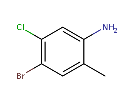 Benzenamine, 4-bromo-5-chloro-2-methyl-