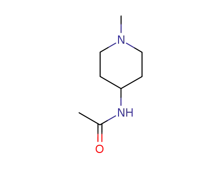 Molecular Structure of 145344-76-9 (<i>N</i>-(1-methyl-[4]piperidyl)-acetamide)