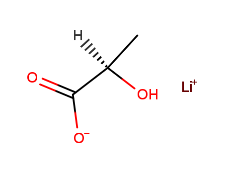 Propanoic acid,2-hydroxy-, monolithium salt, (2R)- (9CI)(27848-81-3)