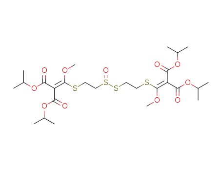 Molecular Structure of 147848-84-8 (C<sub>26</sub>H<sub>42</sub>O<sub>11</sub>S<sub>4</sub>)