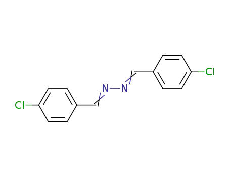 Molecular Structure of 3510-48-3 (bis(4-chlorobenzylidene)hydrazine)