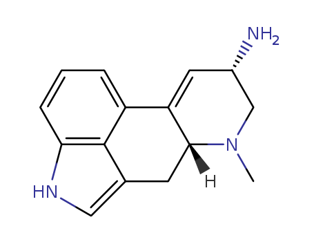 Ergolin-8-amine,9,10-didehydro-6-methyl-, (8a)- (9CI)