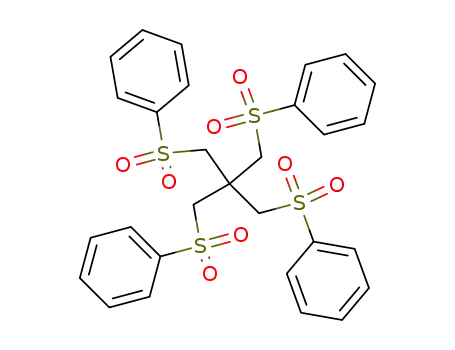 Molecular Structure of 2514-70-7 (benzenesulfonic acid [3-phenylsulfonyloxy-2,2-bis(phenylsulfonyloxymethyl)propyl] ester)
