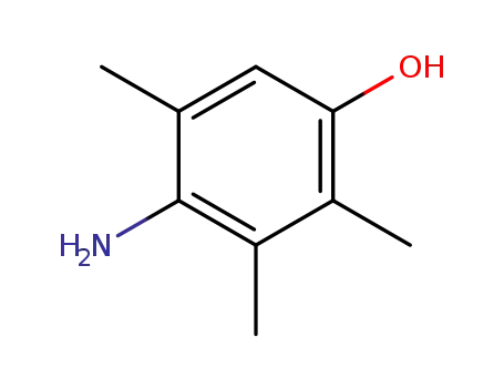 Molecular Structure of 10486-46-1 (4-AMINO-2,3,5-TRIMETHYL-PHENOL)
